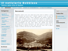 Tablet Screenshot of ilnotiziariobobbiese.net